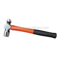 Ball-pein Hammer With Half Plastic-coating Handle